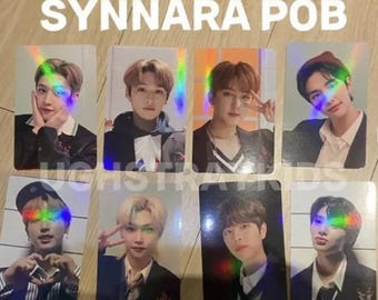 Official Stray Kids SKZ Holographic Christmas Evel Synnara POB