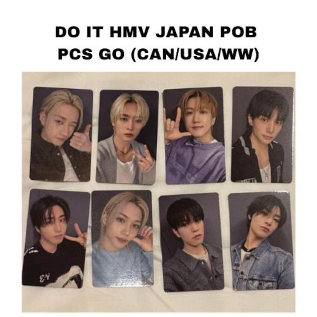 Official Stray Kids SKZ Do It HMV Japan POB Photocards - Etsy