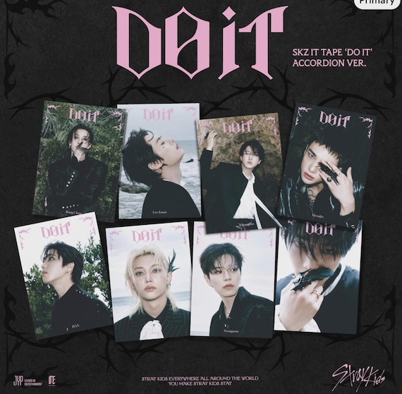 Official Stray Kids SKZ Sealed Album DO IT Accordion Version
