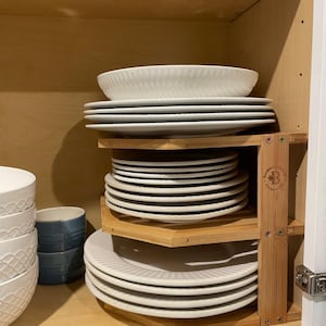 Wooden handmade Plate Rack Dish Rack Plate Rack Wooden Plate Rack Plate Stand Plate Display, Plate Organizer Kitchen Organizer