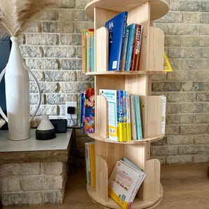 Wooden Book Rack Cookbook Rack  Book Rack Book Holder Book Shelf Book Stand Book Shelves Book Storage Bookcase Book Organizer