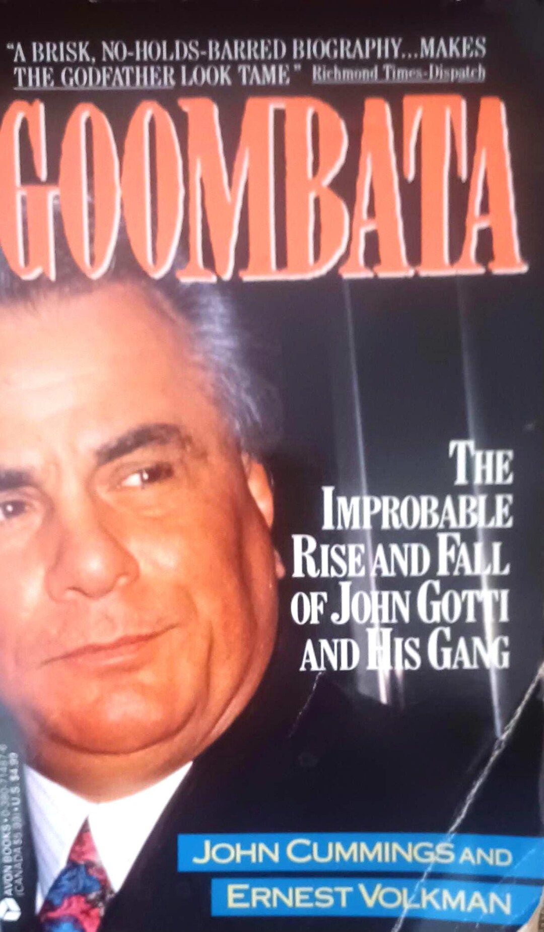 GOOMBATA the Improbable Rise and Fall of John Gotti and His Gang. - Etsy