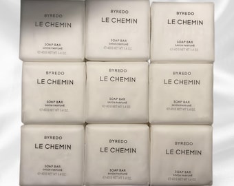 Byredo Le Chemin Vegan Luxury Soap Bar Set – 30 Pack | 1.4oz Travel Size | Premium Hotel Spa Skincare | Cruelty-Free Gift