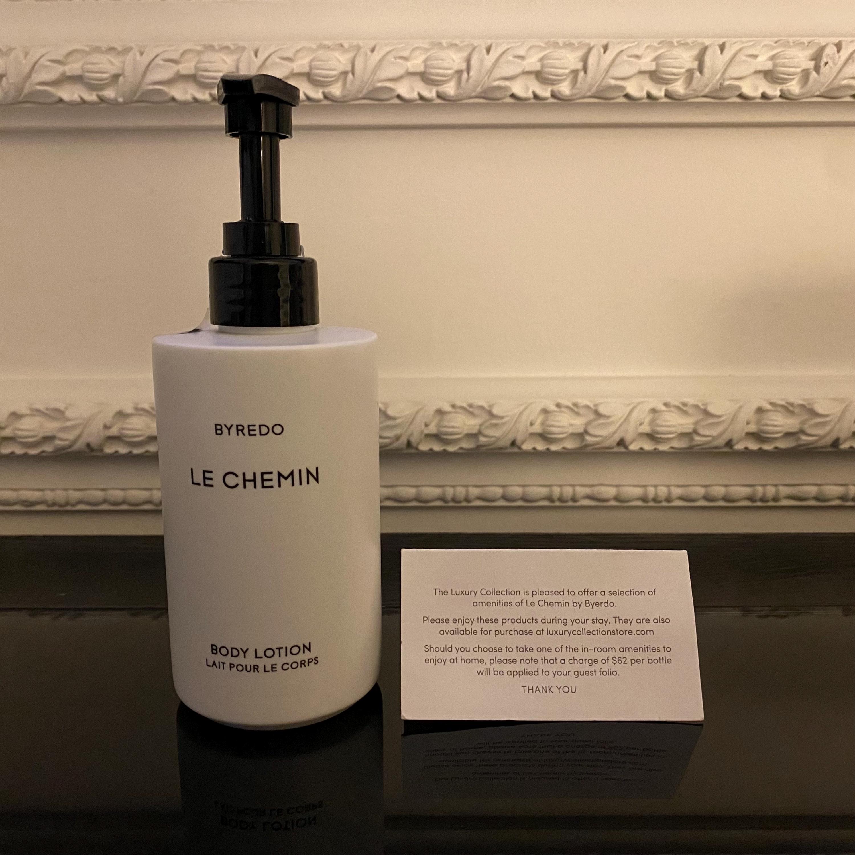 Byredo Le Chemin Body Lotion 300ml | Luxury Hotel Exclusive