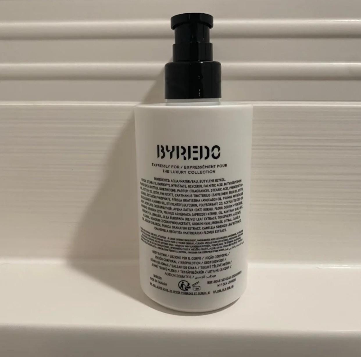 Byredo Le Chemin Body Lotion 300ml | Luxury Hotel Exclusive