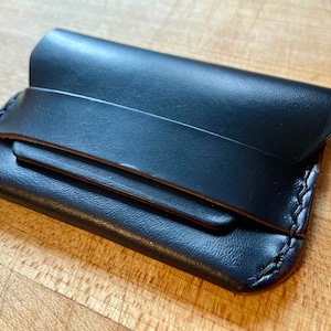Horween Chromexcel Flap Card Wallet