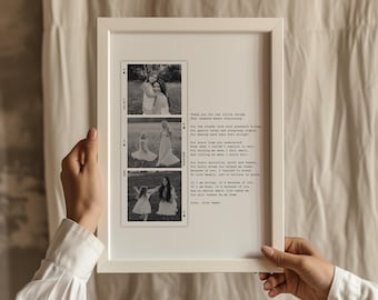 Personalized Mom Birthday Gift Custom Mom Photo Gift From Daughter Mom Keepsake  Custom Mom Appreciation Present Wall Art Mom Gift