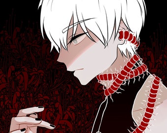 Kaneki Ken Centipede Print