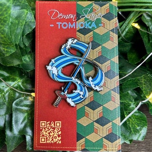 Demon Slayer Enamel Pin Hashira Swords
