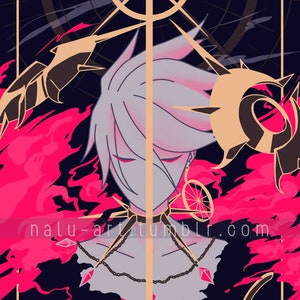 Fate GO Karna Arjuna Print and Bookmark