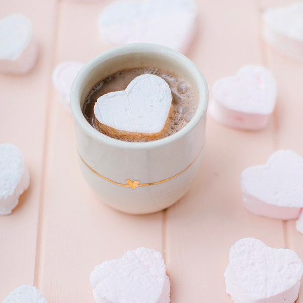 Heart Shaped Marshmallows