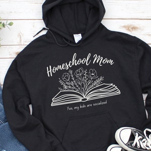 Homeschool Mom | Christian Sweatshirt | Homeschooling | Jesus Shirt | Homemaker | Christian Gift | Faith Sweatshirt | Unisex Sweatshirt