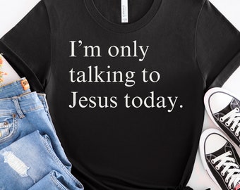 Christian T-shirt Faith clothing Religious clothing Christian Aesthetic Jesus shirt Christian Funny Shirt Bible Verse Streetwear