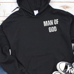 Man of God Christian Sweatshirt Christian Hoodie Jesus Shirt Bible Verse Christian Gift Faith Sweatshirt Unisex Sweatshirt Christian Man