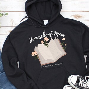 Homeschool Mom | Christian Sweatshirt | Homeschooling | Jesus Shirt | Homemaker | Christian Gift | Faith Sweatshirt | Unisex Sweatshirt