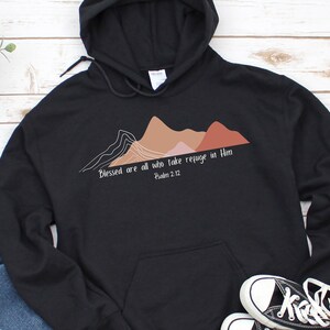 Psalms hoodie Christian clothes Bible verse Jesus lover gift Christian gift aesthetic Christian streetwear Psalms 2 Bible quote Church wear