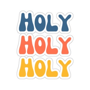 Christian Faith Sticker Holy Jesus Sticker for Bible Journaling stickers Christian gifts Water bottle sticker laptop sticker notebook VBS