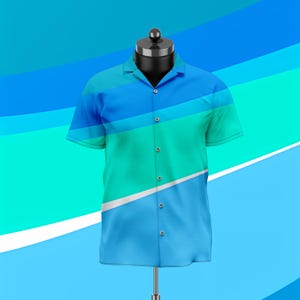 Wunderliche Zahnpasta Mauer Freizeitpark Urlaubs Kleidung - Lässige Unisex Button Up Hawaii Hemd