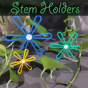 Flower Shaped Stem Holders - Plant Support - Plant Accessories