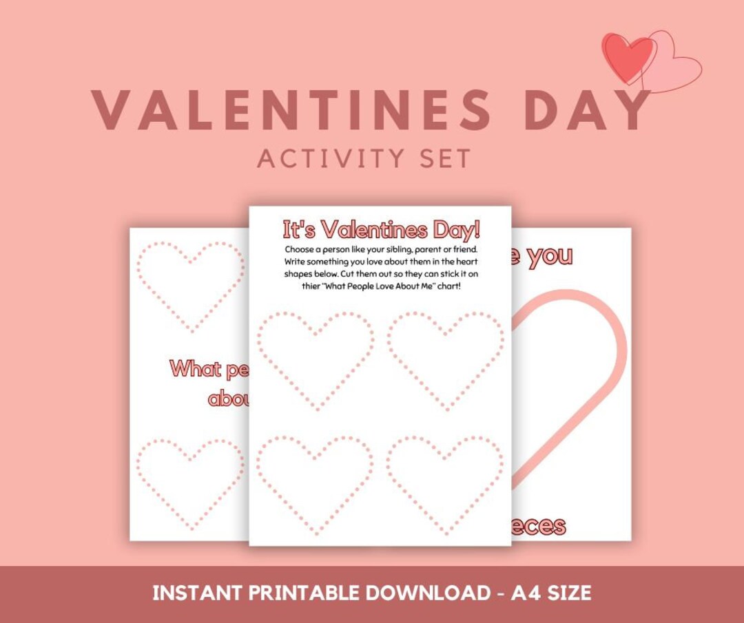 Valentines Day Activity / Craft - Etsy