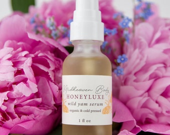 Wild Yam Balancing Serum: Chaste Tree Berry, Red Clover, organic