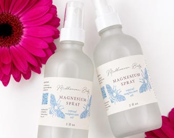 Magnesium Oil Spray: Extra Strength, Unscented, handcrafted