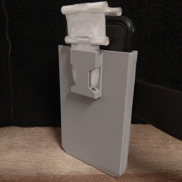 STL Download - Phone Holster for Motorola Moto G Power - 3D Printing