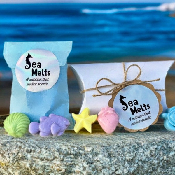 STRONG SCENT | Beach-inspired wax melts | Unique tropical scents | Plastic-free packaging | Hand-poured | Premium quality | Extra scented