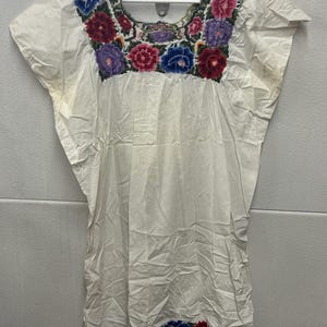 Vintage Antique Embroidered Dress