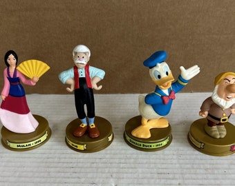 McDonalds Toys Geppetto Mulan Donald Atchoum Happy Meal 100 ans de magie Disney