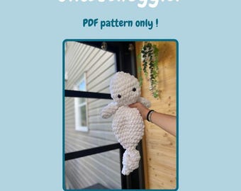 Ghost snuggler crochet pattern