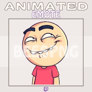 Geanimeerde Twitch-emote » ''Balk Chuckle'' » emotes voor Twitch | Kerel-emotes, grappige emotes, brutale emotes, meme-emotes | Direct downloaden