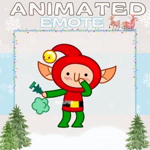 Animated Emote » Holiday Gas » Twitch Emotes, Christmas Emotes, Holiday Emotes, Cute Emotes, Elf Emotes | #xmaself