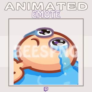 Animiertes Twitch Emote » ''Tränenpfütze'' » Emotes für Twitch | Meme Emotes, Lustige Emotes, Weinende Emotes, Meme Emote | Sofort Download