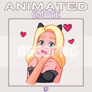 Animated Twitch Emote » &#39;&#39;Cheek Squeeze&#39;&#39; » Emotes for Twitch | Girl Emotes, Anime Emotes, Cute Emotes, Sexy Emotes, Adult Emotes