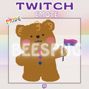 Twitch Emote » &#39;&#39;Lesbian Pride Bear&#39;&#39; » Emotes for Twitch | Pride Emotes, Pride Month Emotes, Hype Emotes, LGBTQ+ Emotes | Instant Download