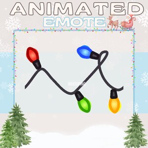Animiertes Emote » Weihnachtslichter Deko Tanz » Twitch Emotes, Weihnachts Emotes, Feiertag Emotes, Nette Emotes, Glockengeläut Emotes |