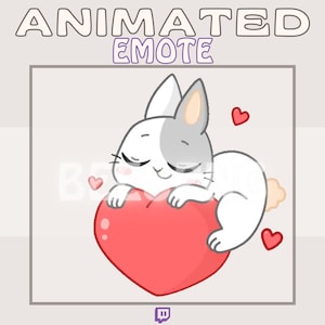 Animated Emote » Love » Instant Download | Stream Assets | BeesPNG