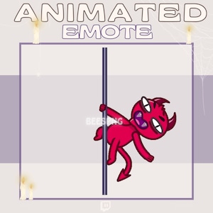 Animiertes Twitch Emote » Sexy Halloween » Halloween Emotes | Teufel Emote, Stripper Emote, Gruselige Emotes, Halloween Emote, Dämon Emote