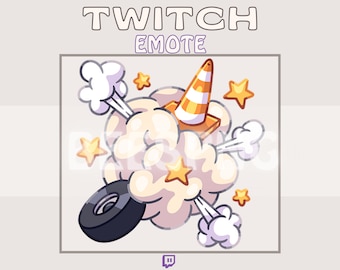 Twitch Emote » &quot;Kaboom&#39;&#39; » Emotes for Twitch | Reaction Emotes, Hype Emotes, Meme Emotes, Fight Emotes, Road Emotes
