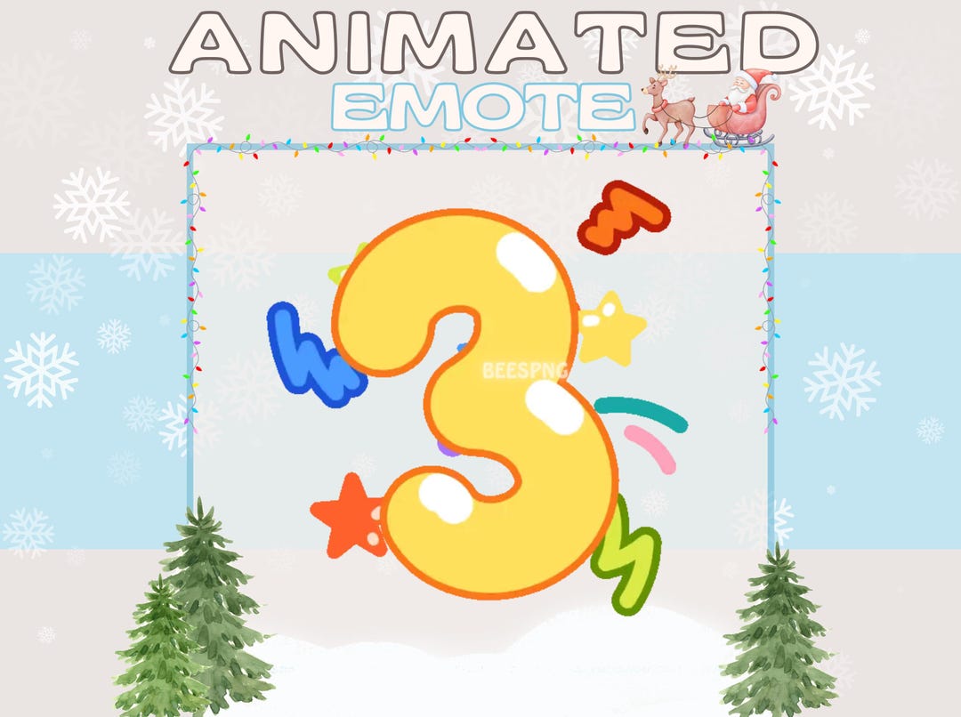 Animated Emote » the Countdown » Text Twitch Emotes, Christmas Emotes ...