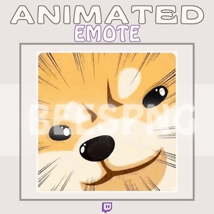 Geanimeerde Twitch-emote » ''SHIBA'' » emotes voor Twitch | Leuke emotes, dans-emotes, hype-emotes, aangepaste emotes | Direct downloaden