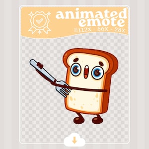 Fork Stab · Animiertes Emote · Twitch · Discord · Stream Objekten