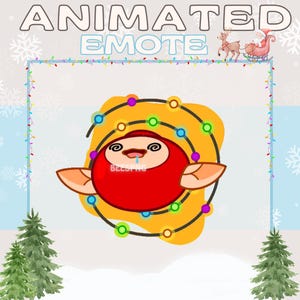 Animated Emote » Dizzy Elf » Twitch Emotes, Christmas Emotes, Holiday Emotes, Cute Emotes, Elf Emotes | #xmaself