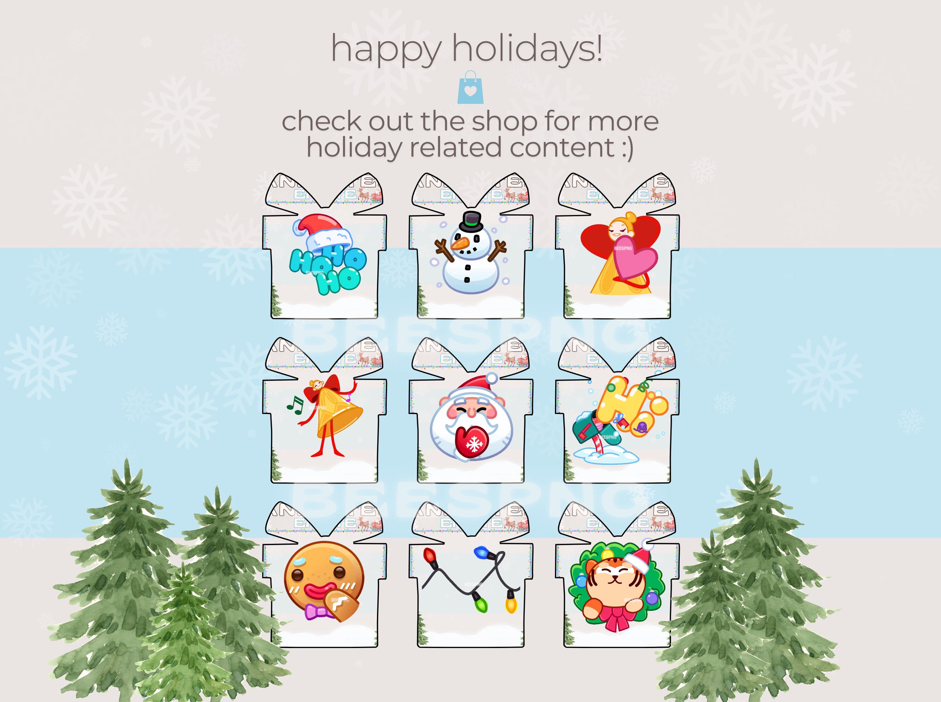 Animated Emote » Oh Noo.. » Text Twitch Emotes, Christmas Emotes ...