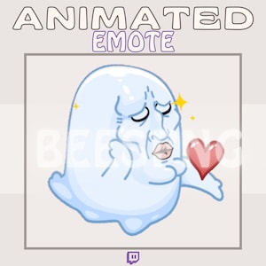 Geanimeerde Twitch-emote » ''Fancy Ghost'' » emotes voor Twitch | Leuke emotes, dans-emotes, hype-emotes, aangepaste emotes | Direct downloaden