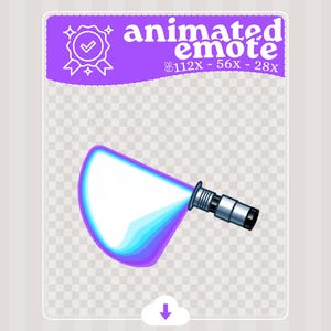 Neon Lightsaber · Animated Emote · Twitch · Discord