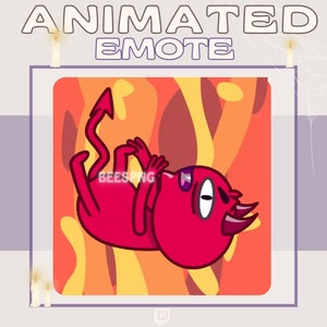 Animiertes Twitch Emote » Free Fall » Halloween Emotes | Teufel Emote, Dämon Emote, Gruselige Emotes, Halloween Emote, Dämon Halloween Emotes