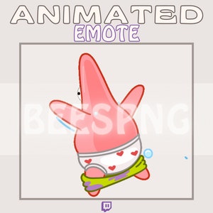 Animated Twitch Emote » ''Running Star'' » Emotes for Twitch | Patrick Emotes, Funny Emotes, Running Emotes, Meme Emotes | Instant Download
