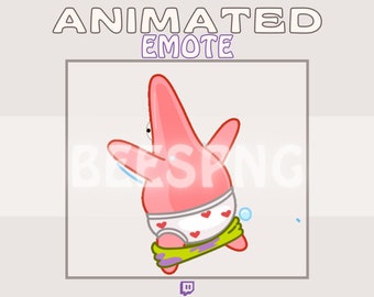 Animated Twitch Emote » ''Running Star'' » Emotes for Twitch | Patrick Emotes, Funny Emotes, Running Emotes, Meme Emotes | Instant Download